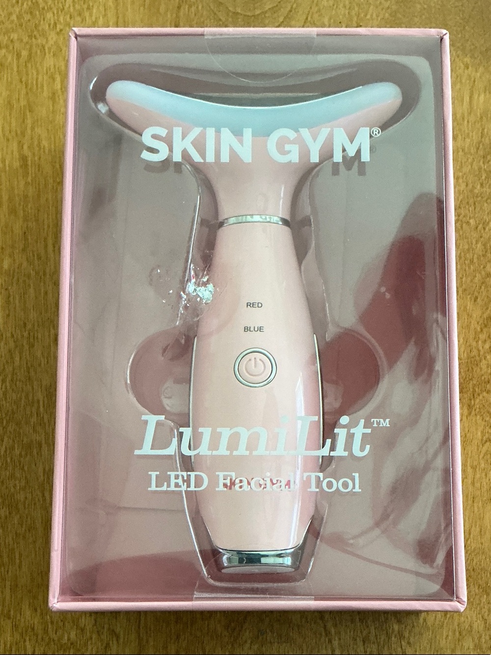 Skin Gym LumiLit LED Facial Tool — Pink